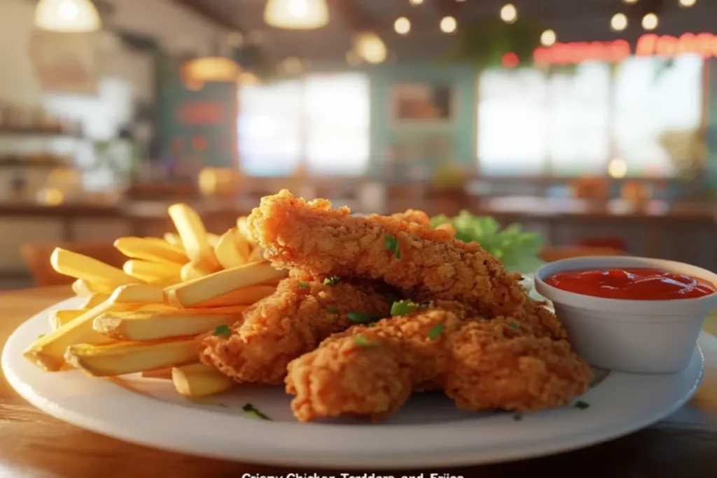 Crispy Chicken Tenders and Fries - Classic Comfort Food