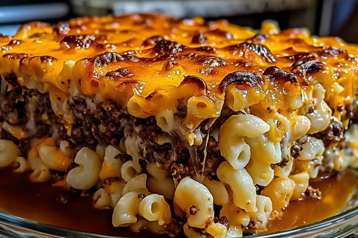 mac and cheese meatloaf casserole2