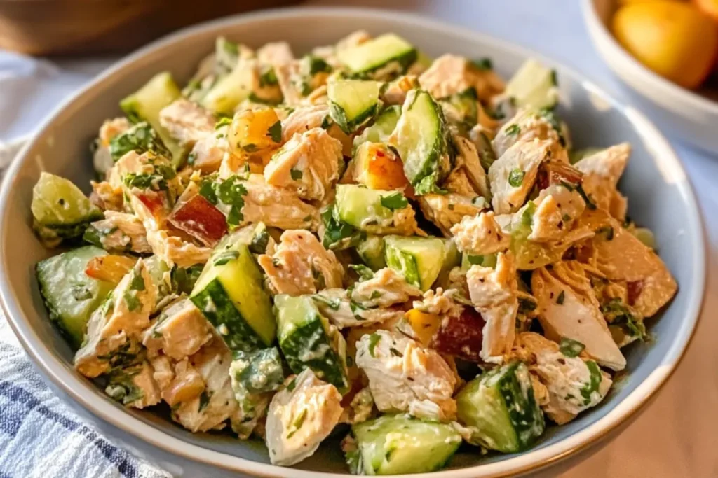 Easy 4-Ingredient Chicken Salad Ready in Minutes