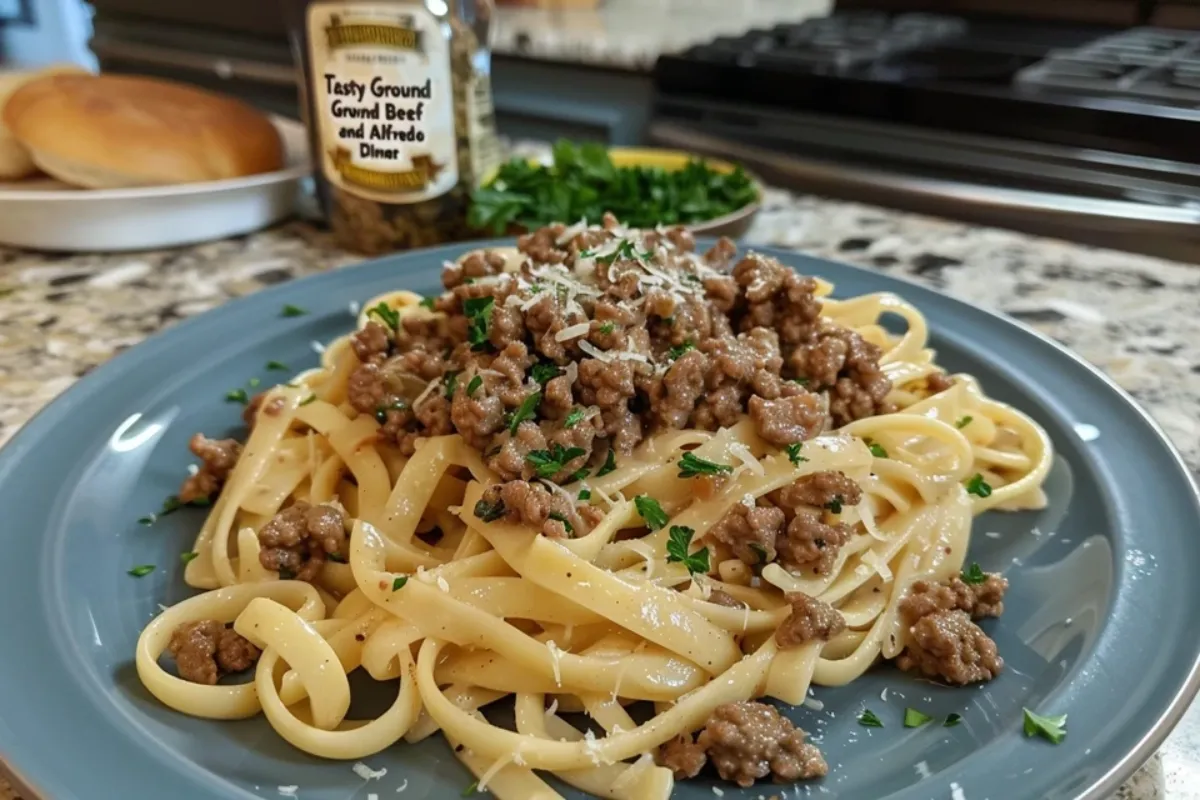 Tasty Ground Beef and Alfredo Sauce Dinner Ideas 2