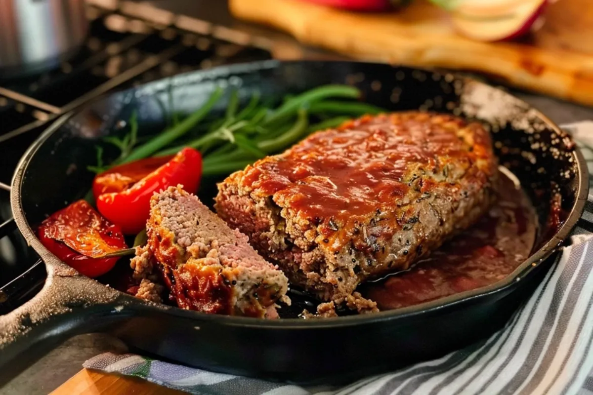 How do you add flavor to meat loaf?