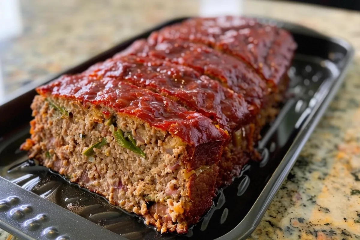 How do you add flavor to meat loaf?