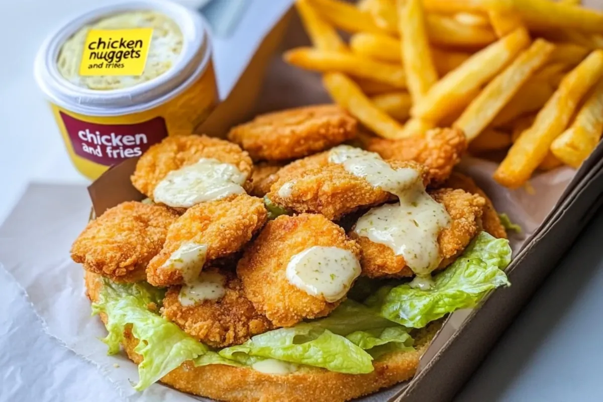 Delicious Chicken Nuggets and Fries: Perfect Combo 2