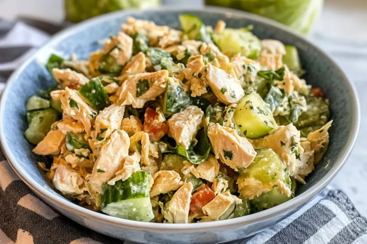 Easy 4-Ingredient Chicken Salad Ready in Minutes2