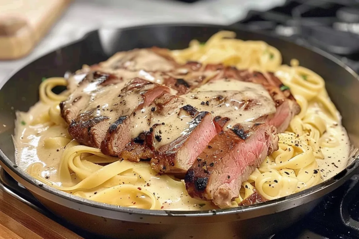 What meat goes well with Alfredo sauce?2