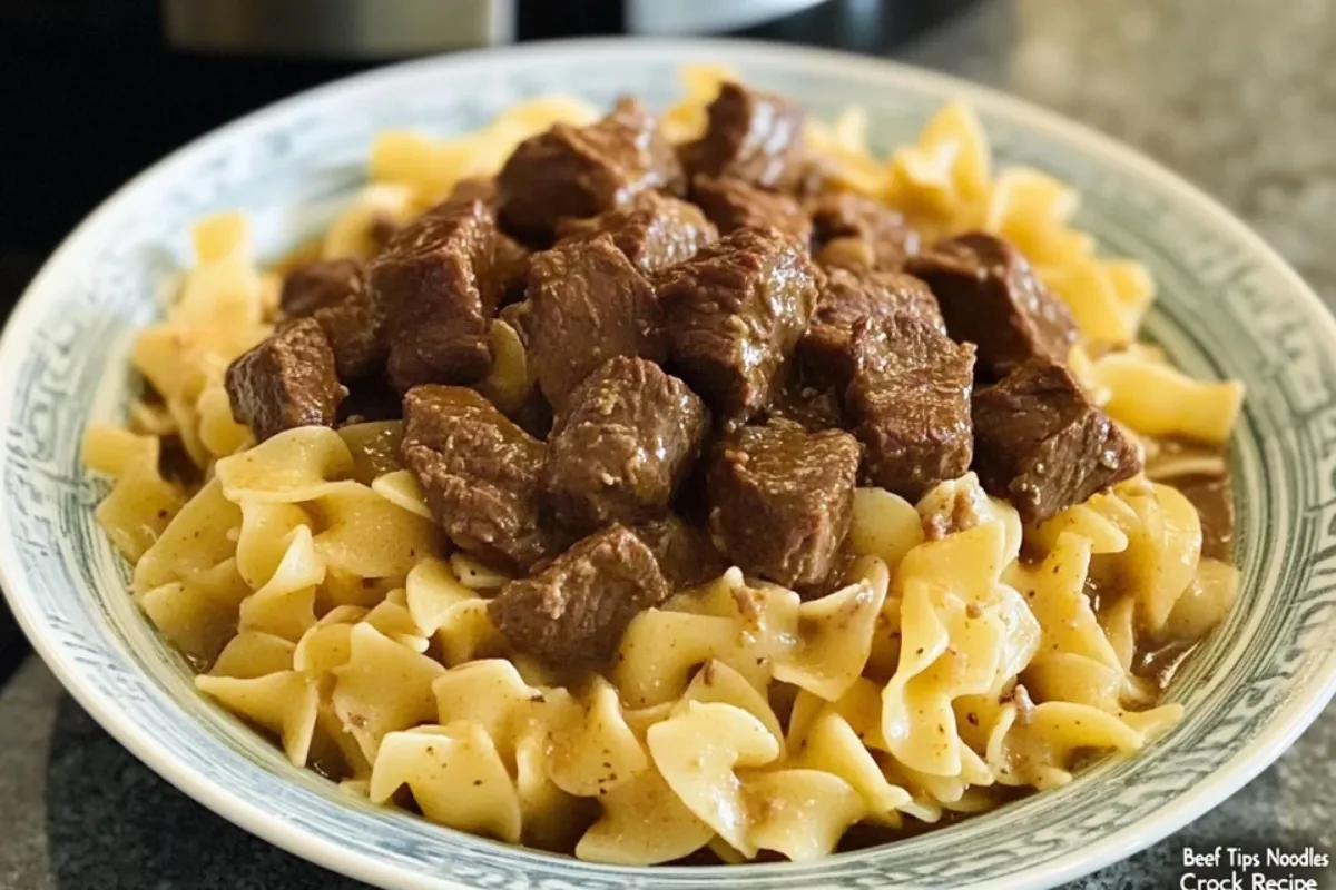 Beef Tips and Noodles Crock Pot Recipe3