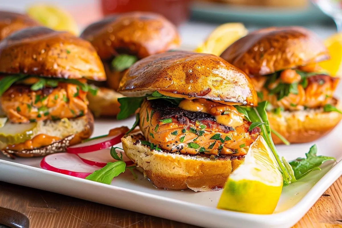 Salmon Sliders 1