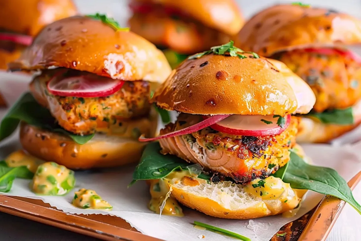 Salmon Sliders 2