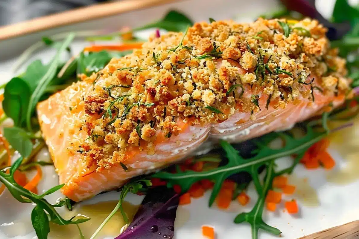 herb crusted salmon 3