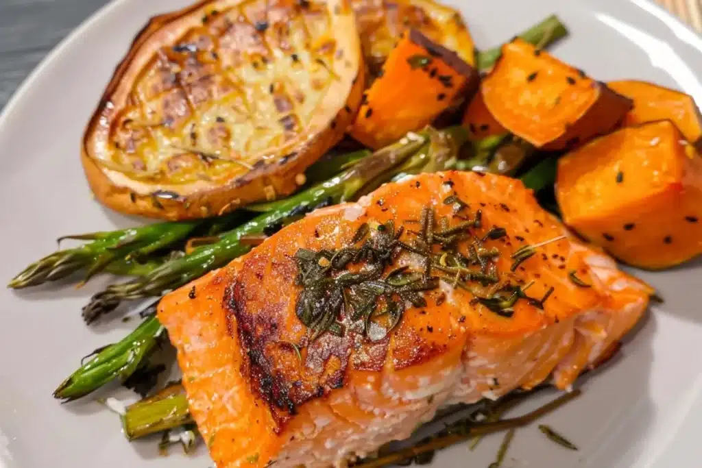 salmon and sweet potato 1