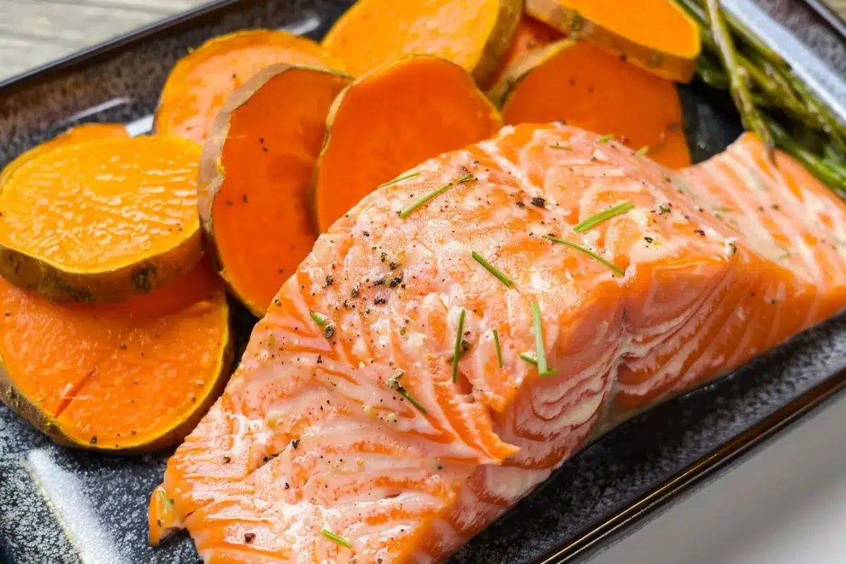 salmon and sweet potato 2