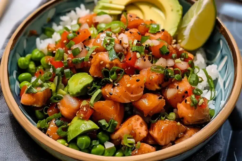 salmon poke recipe 1