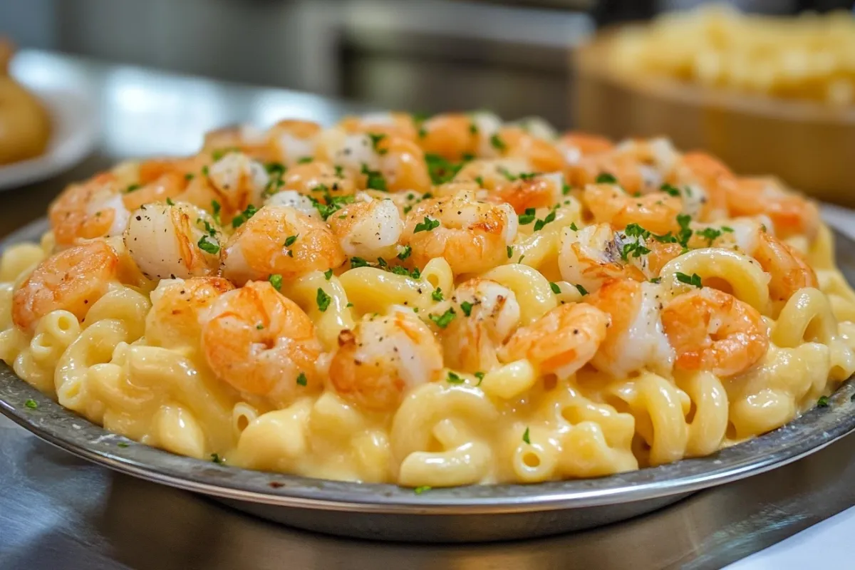 seafood mac & cheese 1