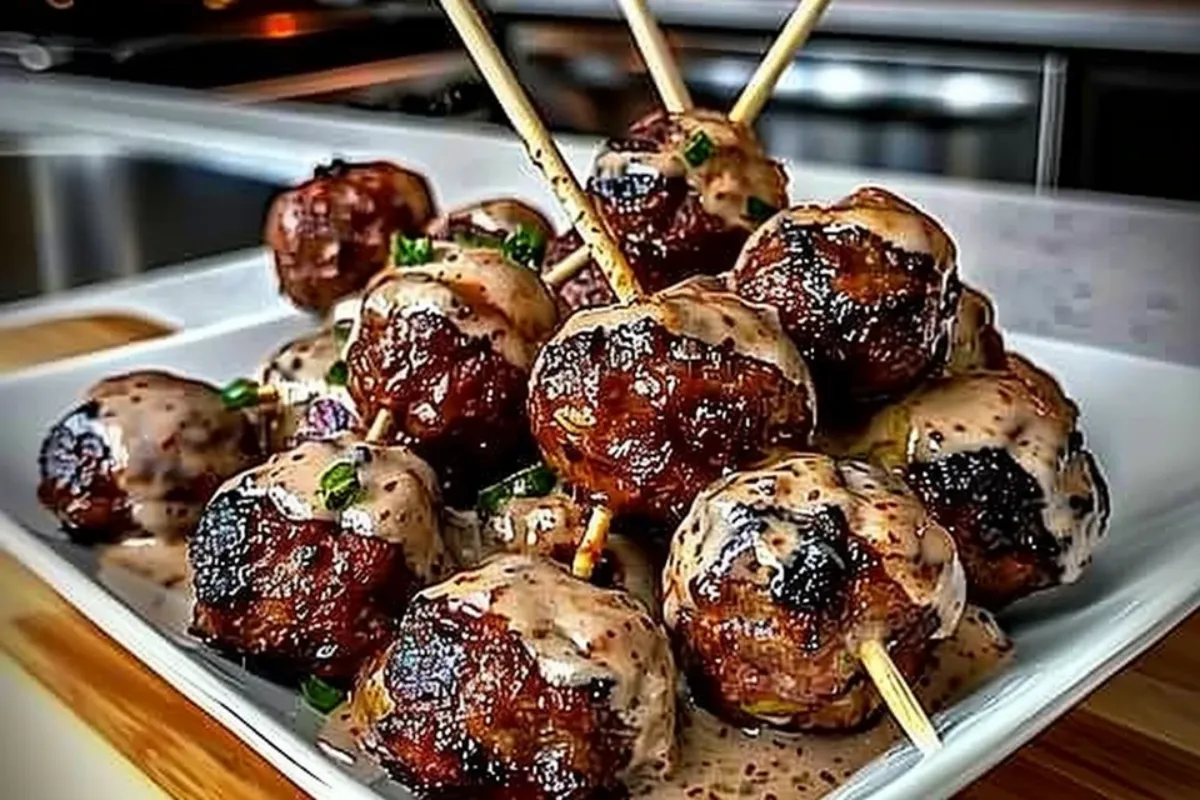 Delicious Korean BBQ Meatballs