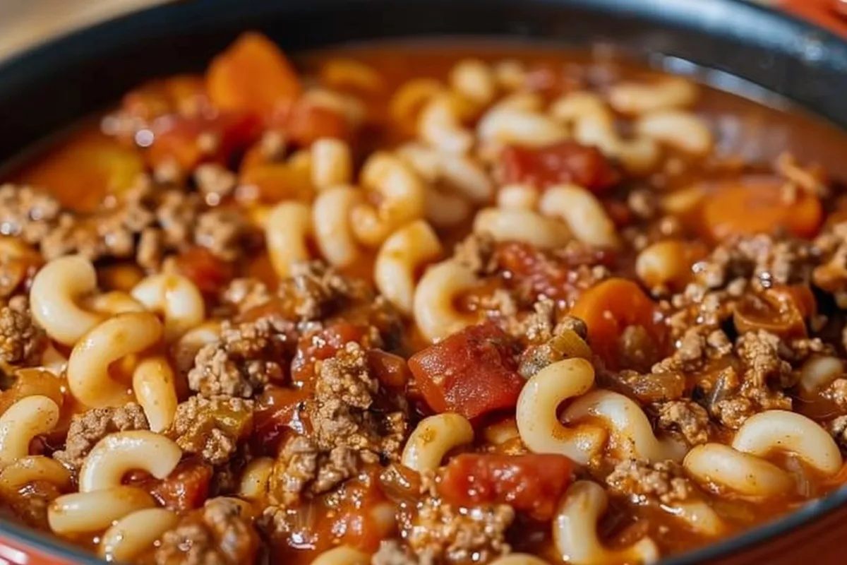 Make classic old fashioned goulash with our easy recipe