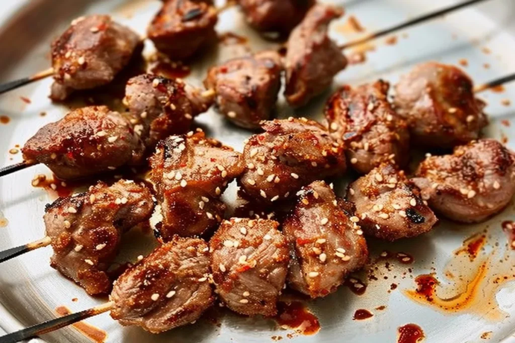 Delicious and Nutritious Grilled Chicken Hearts