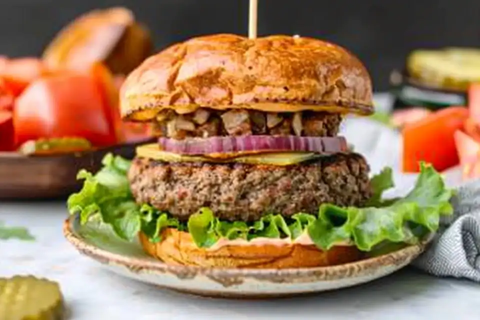 Essy healthy hamburger meals