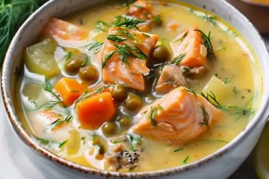 Finnish Salmon Soup (Lohikeitto)