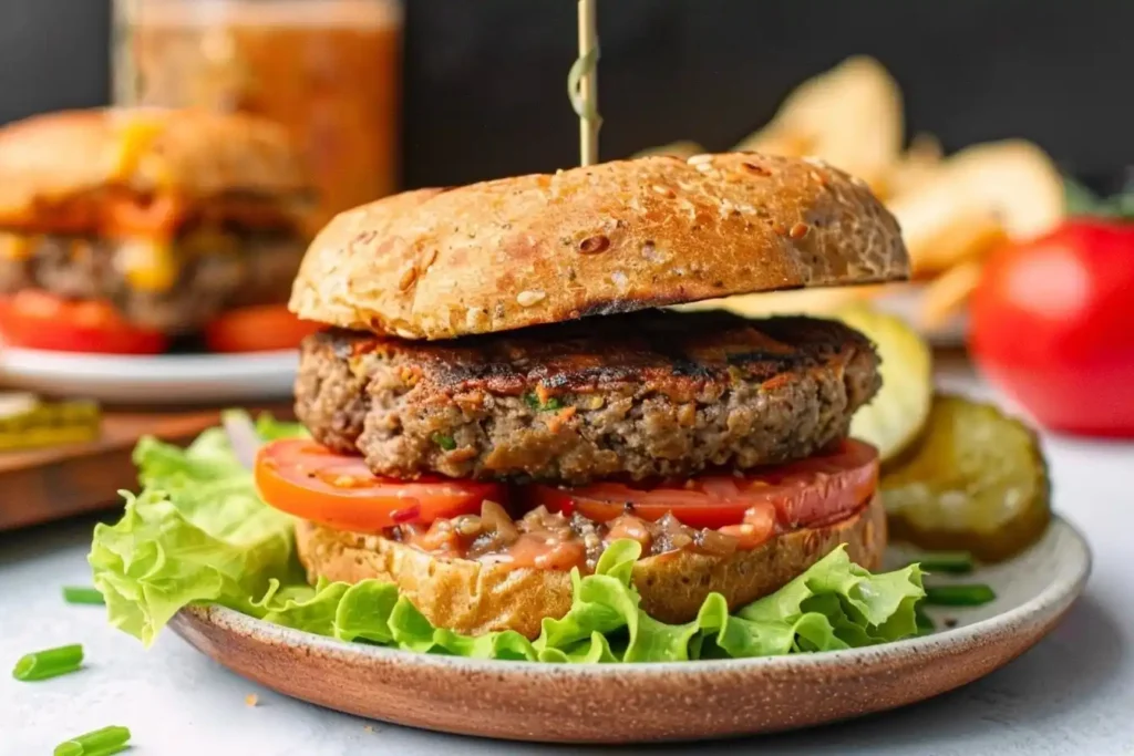 best healthy hamburger meals